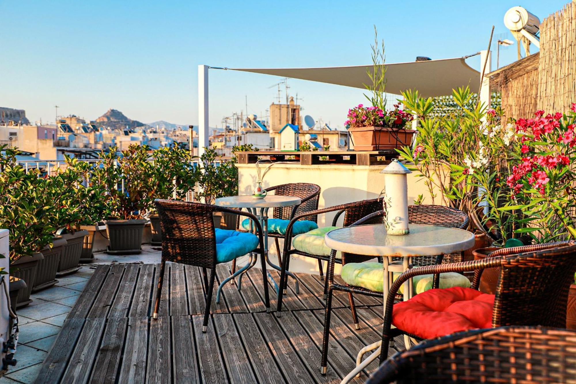 Renovated Apartment With Roof Garden Access, 15 M Walk To Acropolis Αθήνα Εξωτερικό φωτογραφία